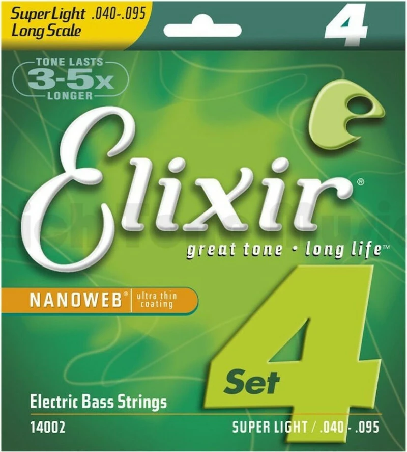 ELIXIR 14002 "Nanoweb" Super Light Χορδές Ηλεκτρικού Μπάσου