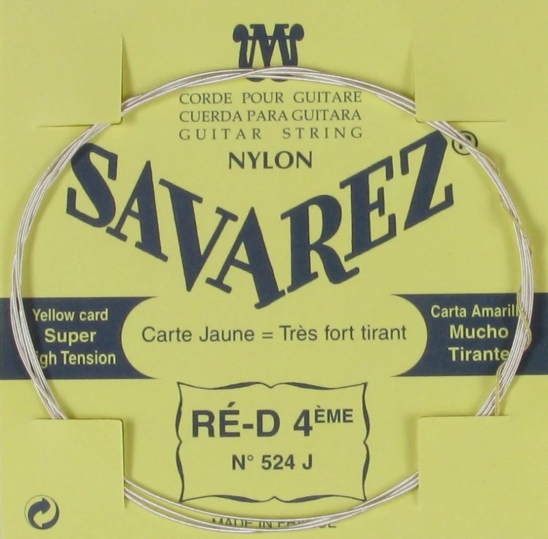 Savarez Traditionals Yellow (Super High Tension) 4th D (Re) .0299