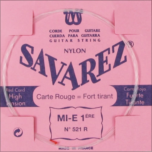 Savarez 521R E1 Red - High Tension