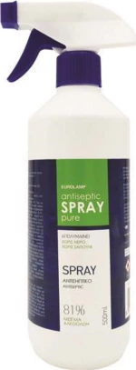 Eurolamp Pure Αντισηπτικό Spray 81% 500ml