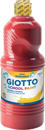 Giotto Τέμπερα School Paint 1000ml Κόκκινο