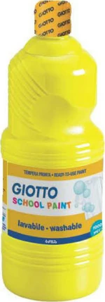 Giotto Τέμπερα School Paint 1000ml Κίτρινο