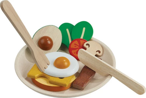 Plan Toys - Ξύλινο Σετ Πρωινού 3611