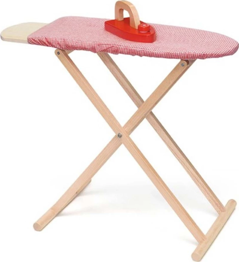 Viga Toys Ironing Board Σιδερώστρα Ξύλινη Παιδική με Σίδερο