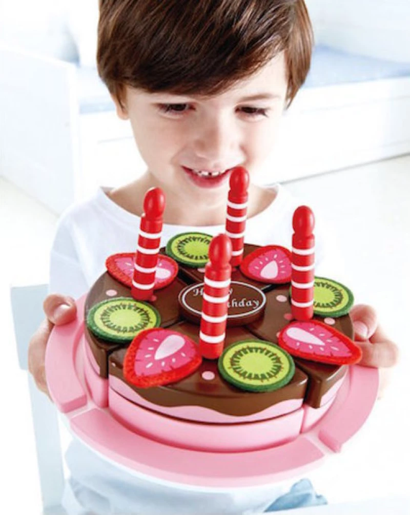 Ξύλινη Τούρτα Hape Playfully Delicious Double Flavored - E3140A