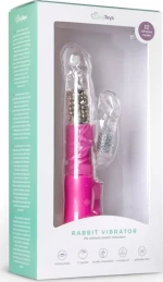 Easytoys Rabbit Vibrator 25cm Pink