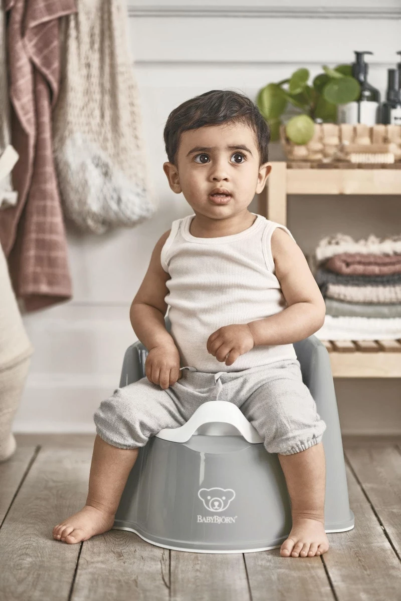BabyBjorn Potty Chair Grey