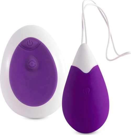 Intense - Jan Vibrating Egg Remote - Deep Purple