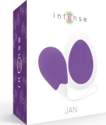 Intense - Jan Vibrating Egg Remote - Deep Purple