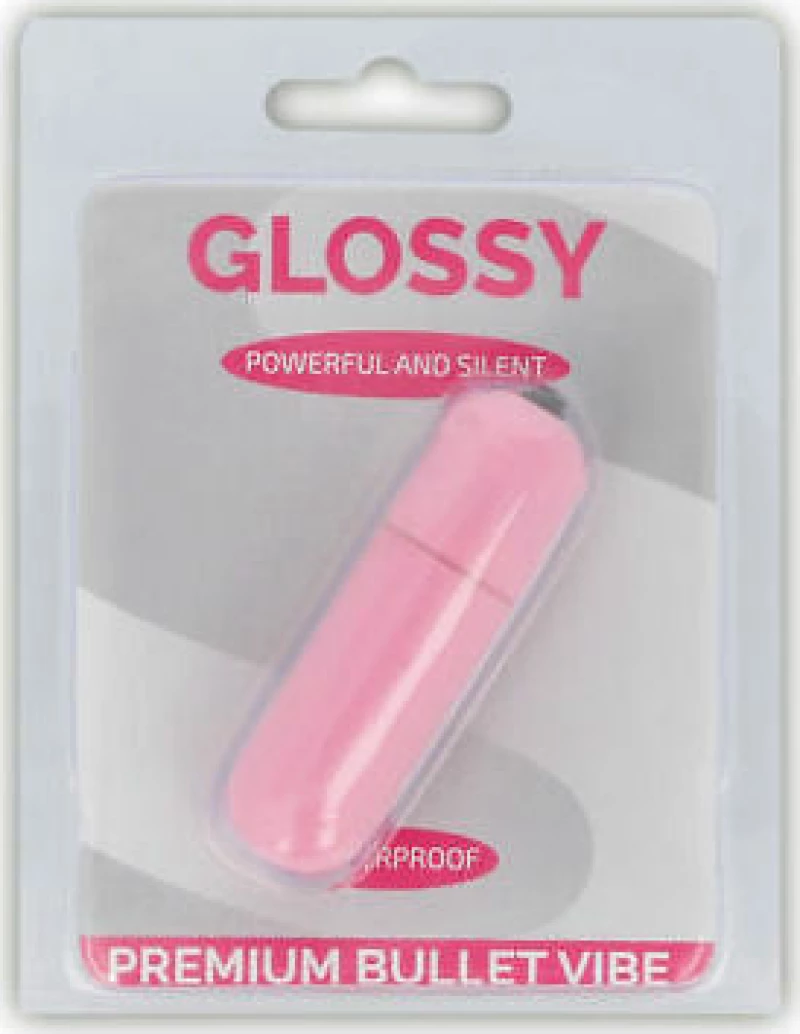 Glossy Premium Bullet Vibe 6.1cm Pink