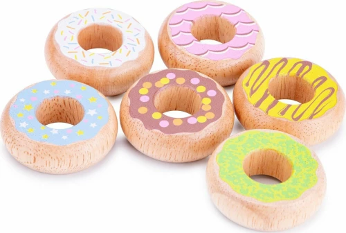 New Classic Toys Ξύλινα Donuts