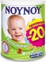 ΝΟΥΝΟΥ Φρουτόκρεμα 3 Φρούτα 6m+ 300gr