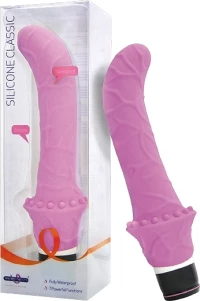 Seven Creations Silicone Classic G-spot Vibrator 23cm Pink