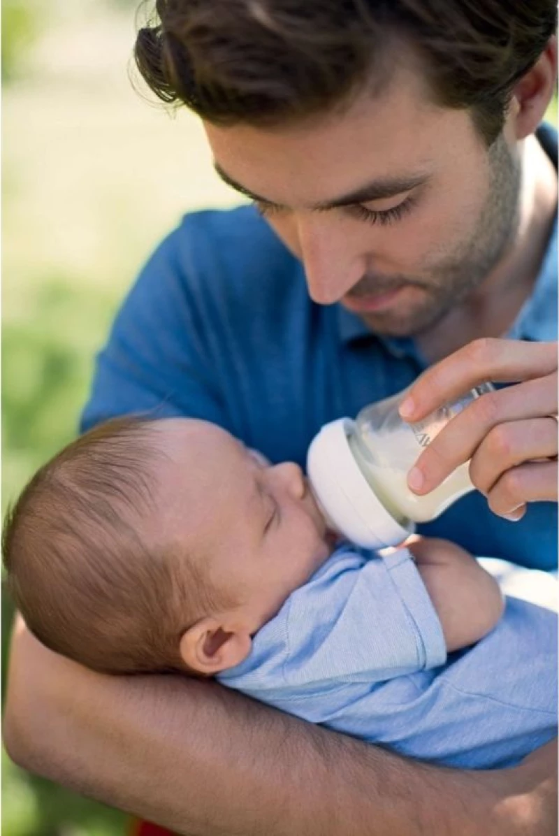 Philips Natural Πλαστικό Μπιμπερό 0m+ 125ml