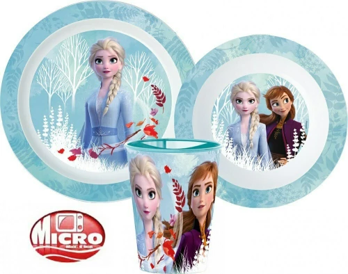 Stor Frozen Σετ Φαγητού Anna & Elsa 3τμχ