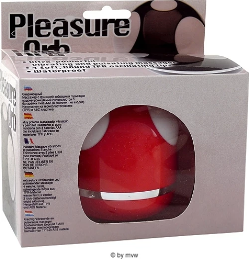 Δονητής κλειτοριδικός Pleasure Orb - Red
