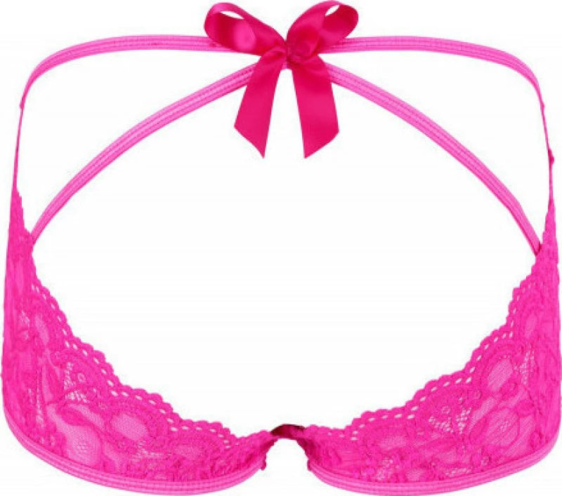 Cottelli Collection Open Back Panties Pink