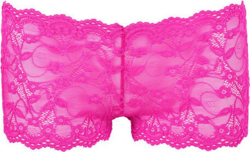 Cottelli Collection Open Back Panties Pink