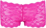 Cottelli Collection Open Back Panties Pink