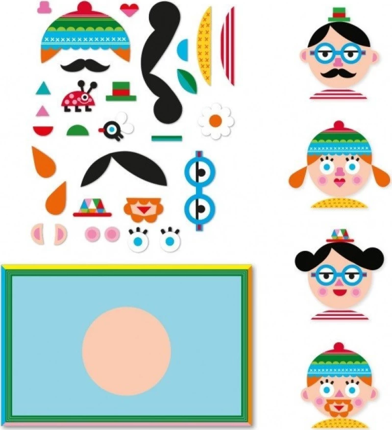 Magnetic portraits design by stocklina 14561 Apli