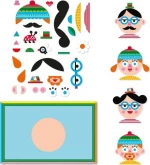 Magnetic portraits design by stocklina 14561 Apli
