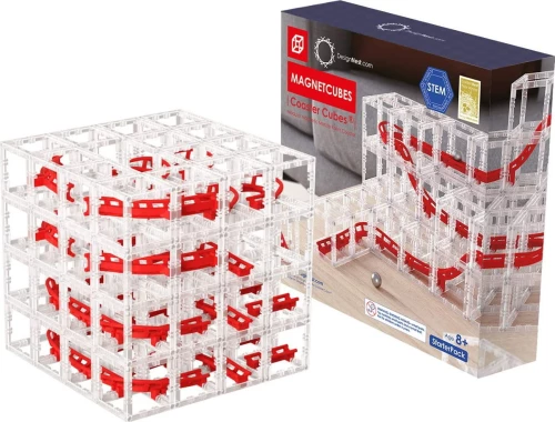 DesignNest MagnetCubes Rollercoaster Marble Run