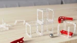 DesignNest MagnetCubes Rollercoaster Marble Run
