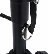 vidaXL Σκαμπό Ρυθμιζόμενο Black