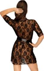 Penthouse Sweet Retreat Peignoir Black