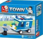 Sluban Police Car 64 τμχ