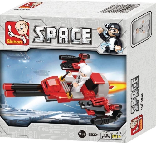 Sluban Space Bomber 72 τμχ