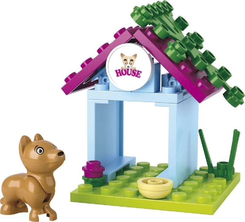 Sluban Girls Dream: Dog House 18τμχ