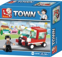 Sluban Town: Service Car 68τμχ