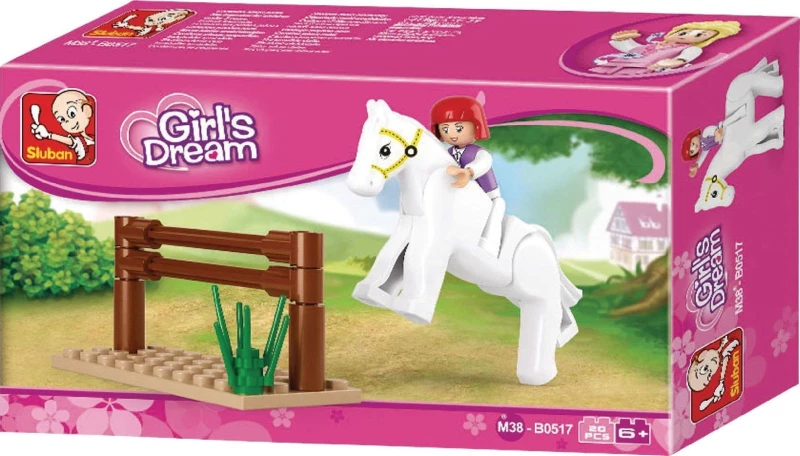 Sluban Girls Dream: Horse Jumping 20τμχ