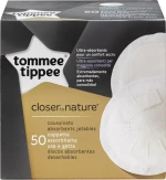 Tommee Tippee Closer to Nature Επιθέματα Στήθους μίας Χρήσης 50 τμχ
