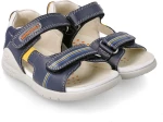 Biomecanics Δερμάτινα Πέδιλα 212191 Navy Blue