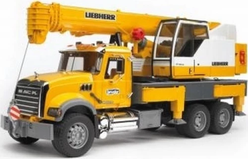 Bruder Mack Granite Liebherr Crane Truck
