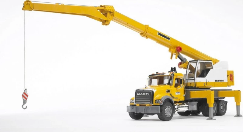 Bruder Mack Granite Liebherr Crane Truck