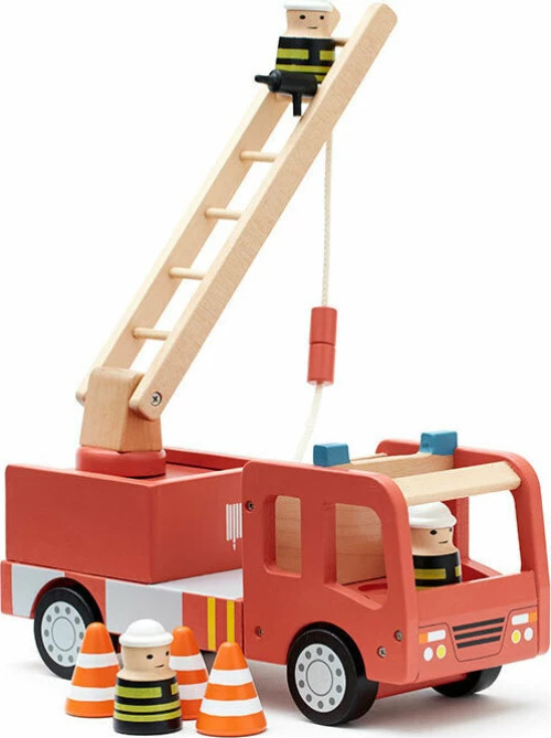 Kids Concept Ξύλινο Πυροσβεστικό Όχημα