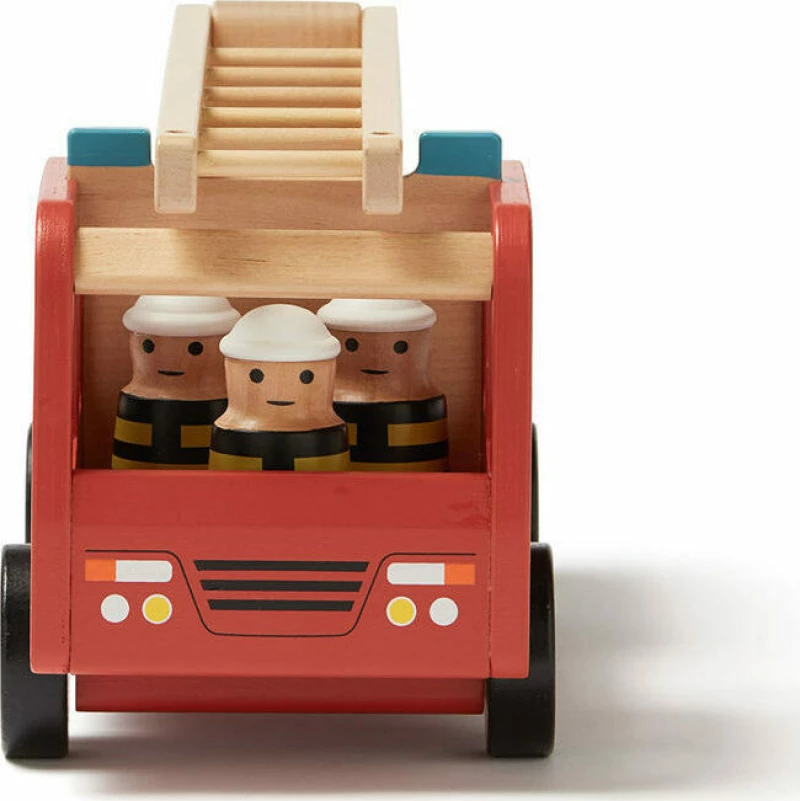 Kids Concept Ξύλινο Πυροσβεστικό Όχημα