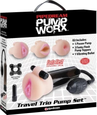 Pipedream Travel Trio Pump Set