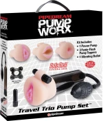 Pipedream Travel Trio Pump Set