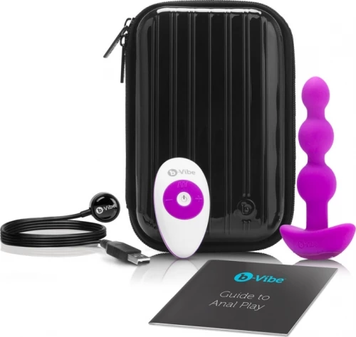 b-Vibe Triplet Anal Beads 12cm