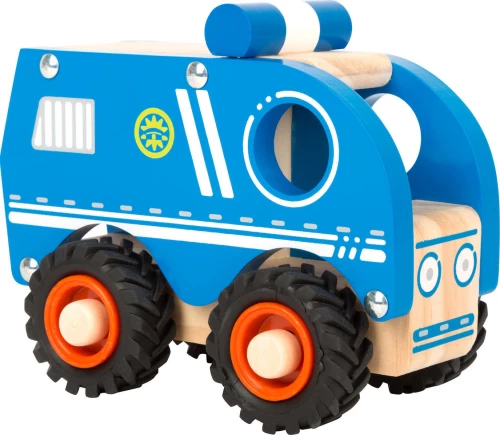 Small Foot Περιπολικό Με Λαστιχένιες Ρόδες