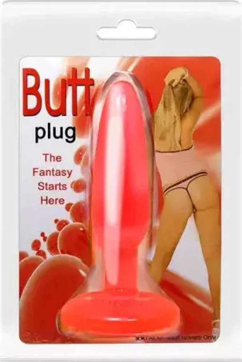 Baile Butt Plug Red 14cm