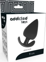 Addicted Toys Anal Plug Black 11cm