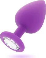 Intense Shelki M Plug Anal Purple 8cm