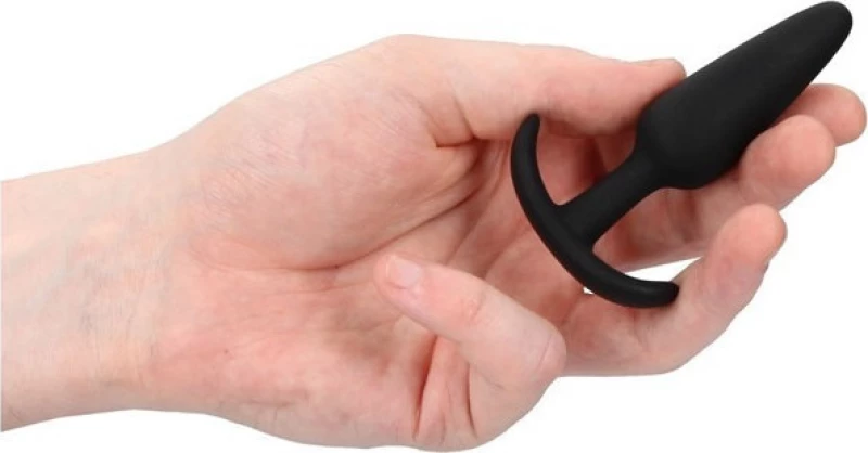 Shots Slim Butt Plug Black