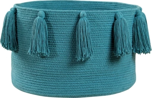 Lorena Canals Basket Tassels Petroleum