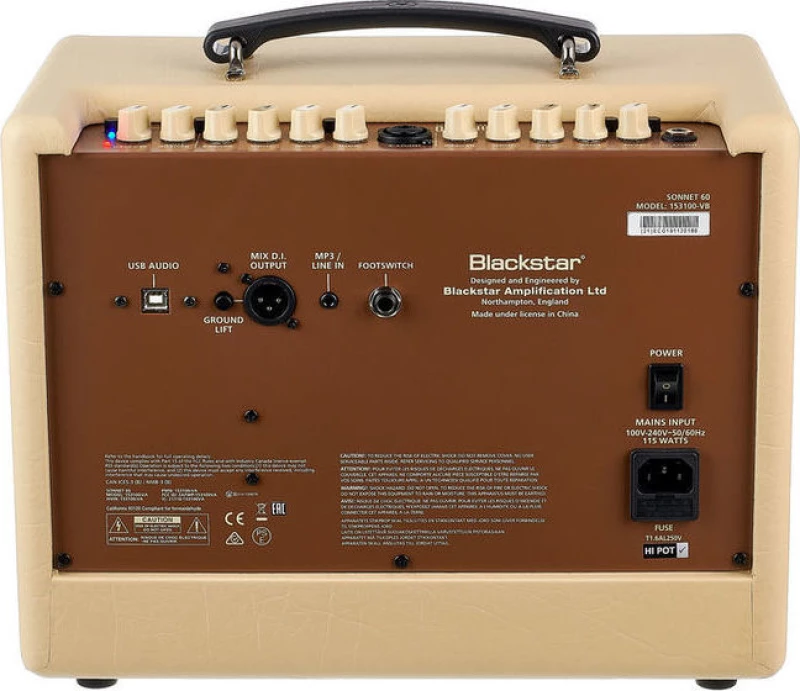 Blackstar Sonnet 60 BL